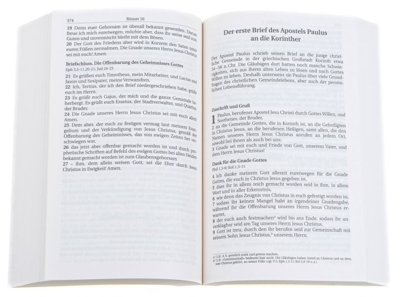 Schlachter 2000 Bibel - Neues Testament (dunkelblau, Leinen-Optik, Goldprägung)