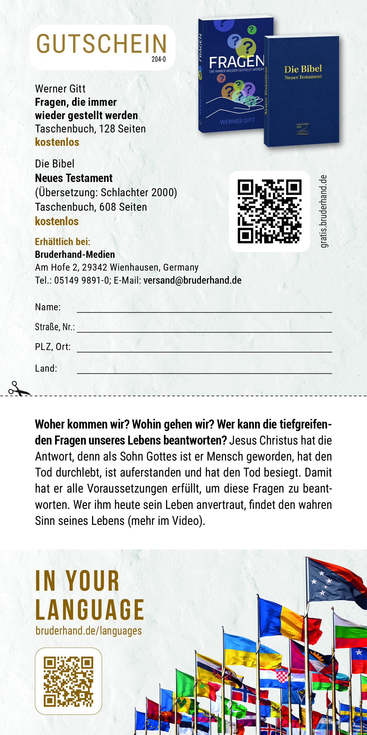 Kann ich leben, wenn ich sterbe?