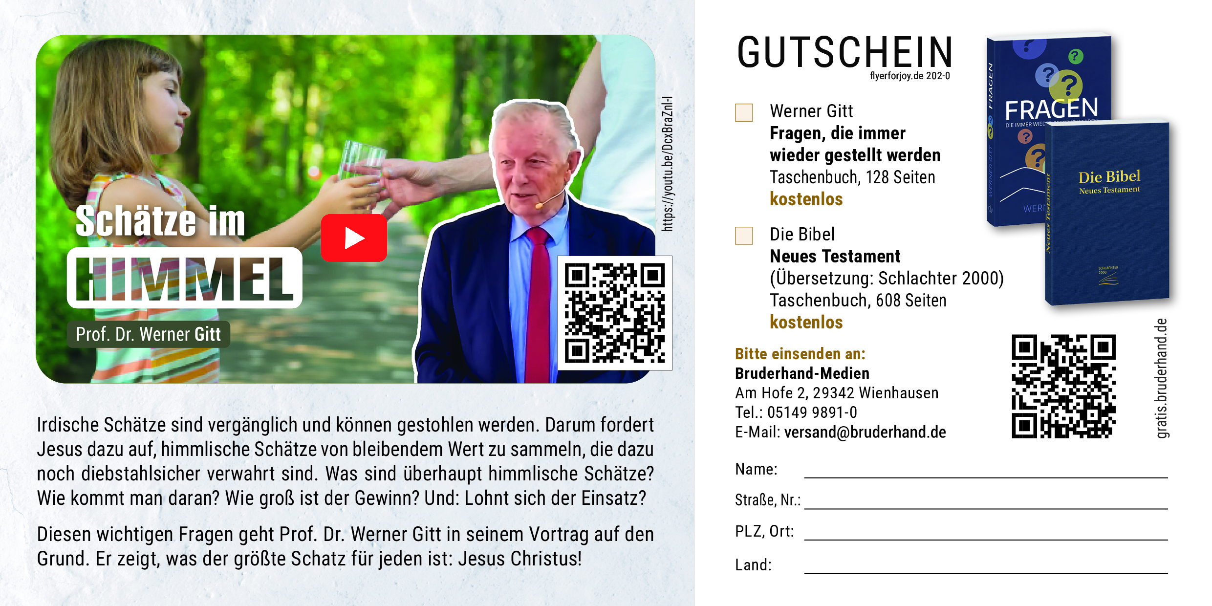 Schätze sammeln – ... aber richtig!